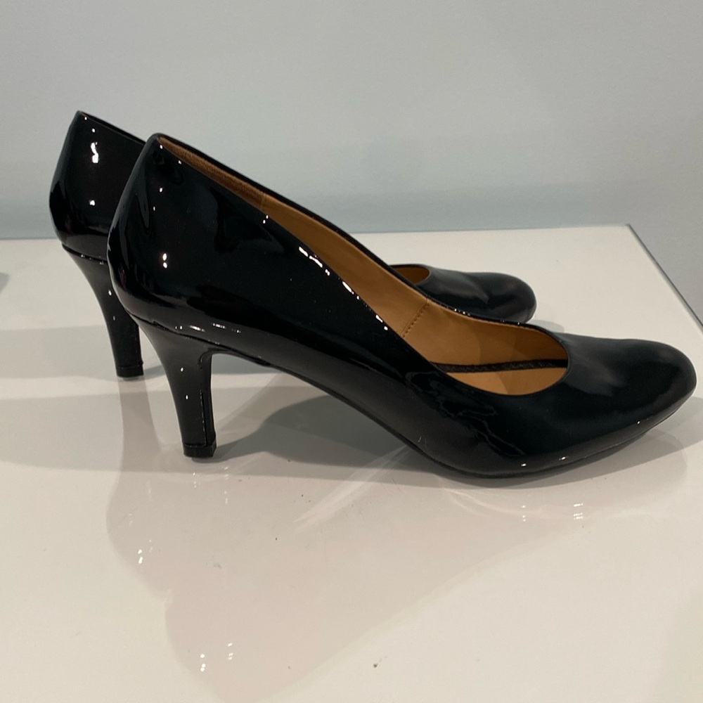 Black 3 inch heels